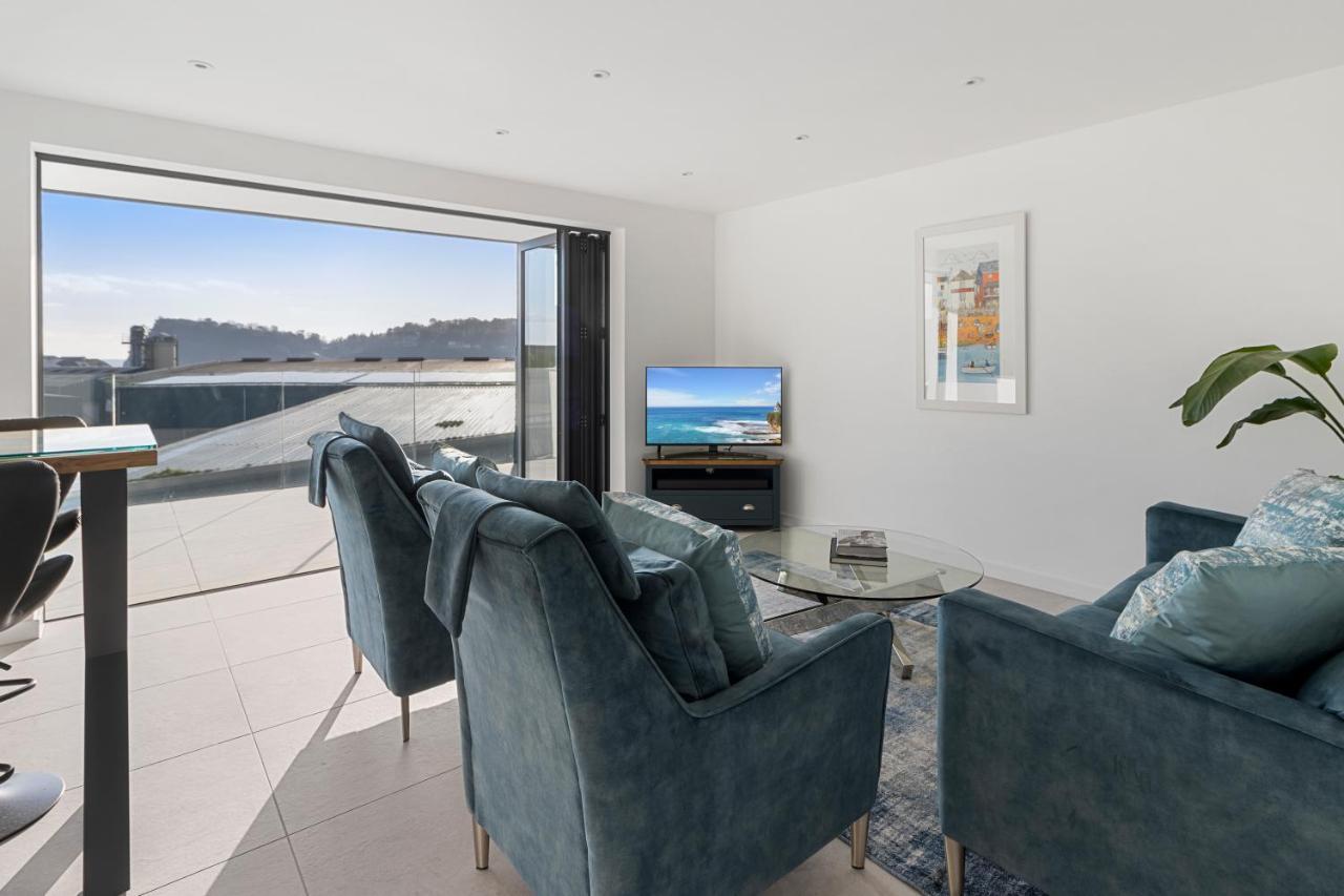 شقة Estuary View, 3 Grand Banks تيغنماوث المظهر الخارجي الصورة